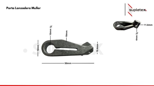 Porta lanzadera de Muller