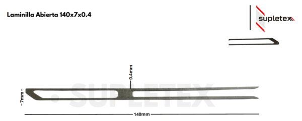 Laminilla 140 x 7