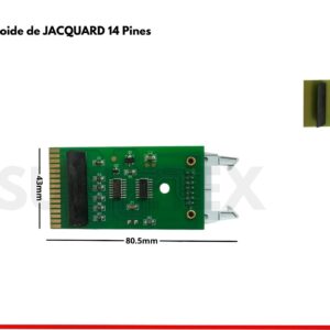 Tarjeta para solenoide de JACQUARD 14 Pines