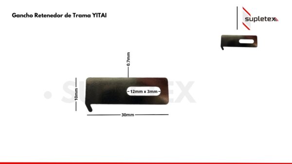 Gancho retenedor de trama YITAI