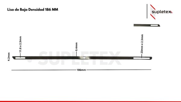 Liso de Baja Densidad 186 MM