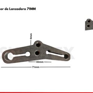 Crank/Biela Propulsor de Lanzadera 71mm