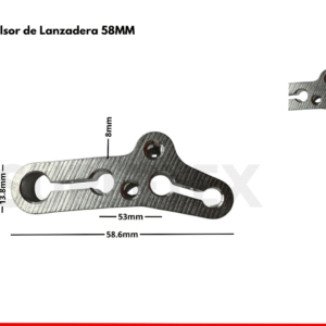 Crank/Biela Propulsor de Lanzadera 58mm